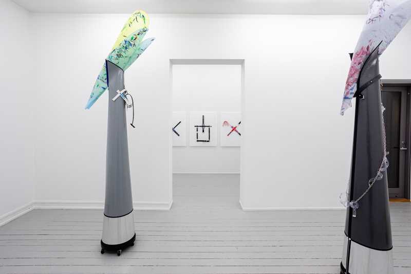 Admir Batlak, A New Tomorrow, Galleri Riis (2019). Photo by Adrian Bugge.