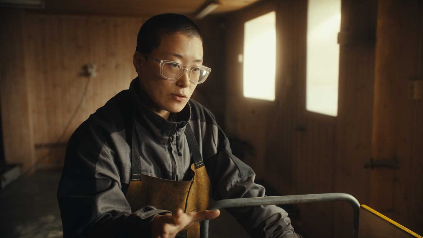 Portrait of Kim Hankyul, half-length. Photograph.