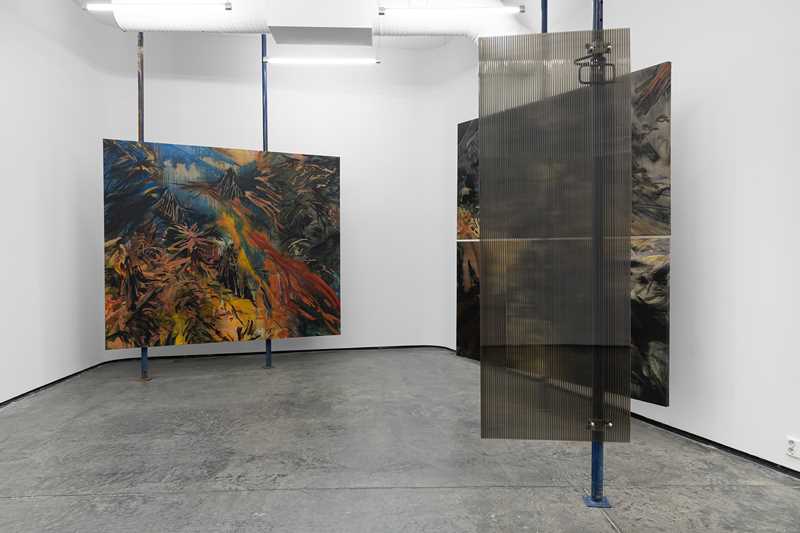 Apichaya Wanthiang, When the first thought is touch (2021). Installation view at Galleri Brandstrup, Oslo. Photo by Øystein Thorvaldsen. Courtesy of the artist and Galleri Brandstrup.